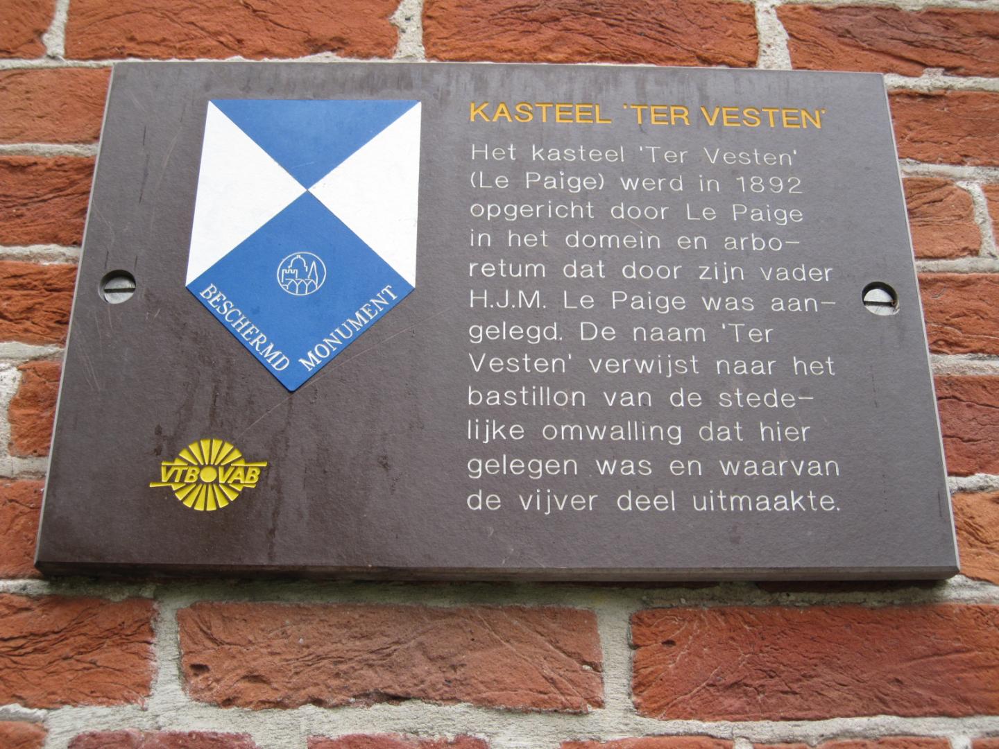 Kasteel Le Paige