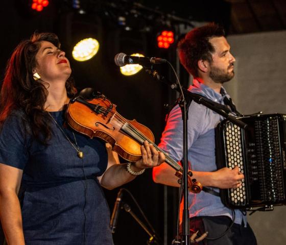 Laura Cortese en Bert Ruymbeek