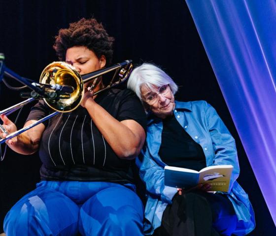 Joke van Leeuwen en Nabou Claerhout