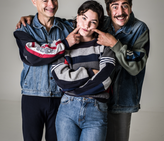 Dimitri Leue, Mona Lahousse, Jonas Leemans