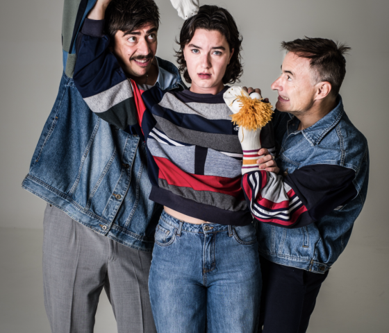 Dimitri Leue, Mona Lahousse, Jonas Leemans 