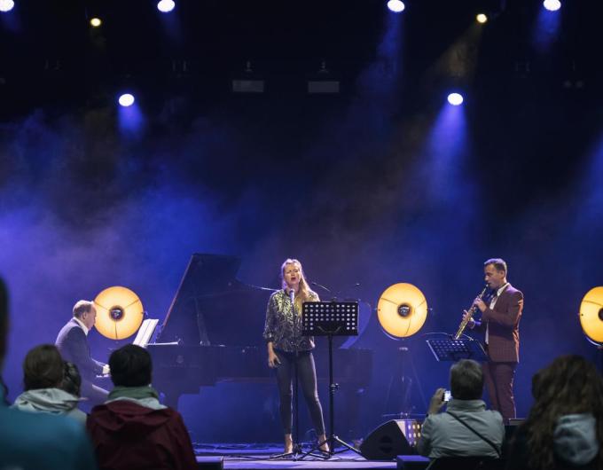 Jef Neve, Hanne Roos en Andy Dhondt 