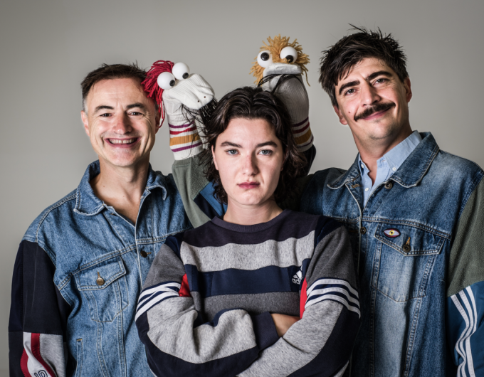 Dimitri Leue, Mona Lahousse, Jonas Leemans