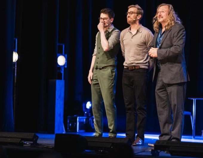 Stefan Paridaen, Piet Kusters en Kurt Demey 